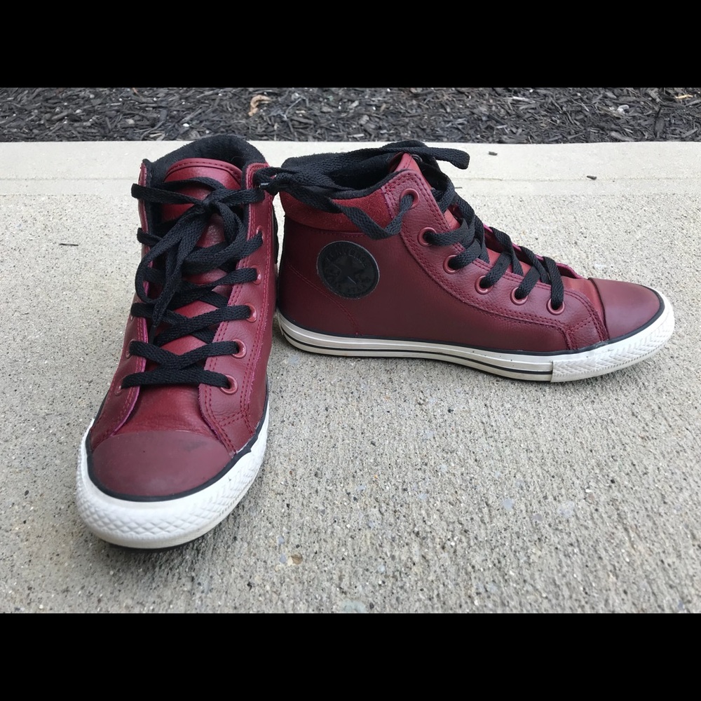 Converse hightop shoes